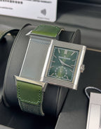 JAEGER LeCOULTRE REVERSO TRIBUTE MONOFACE GREEN