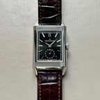 JAEGER-LeCOULTRE REVERSO TRIBUTE MONOFACE BLACK