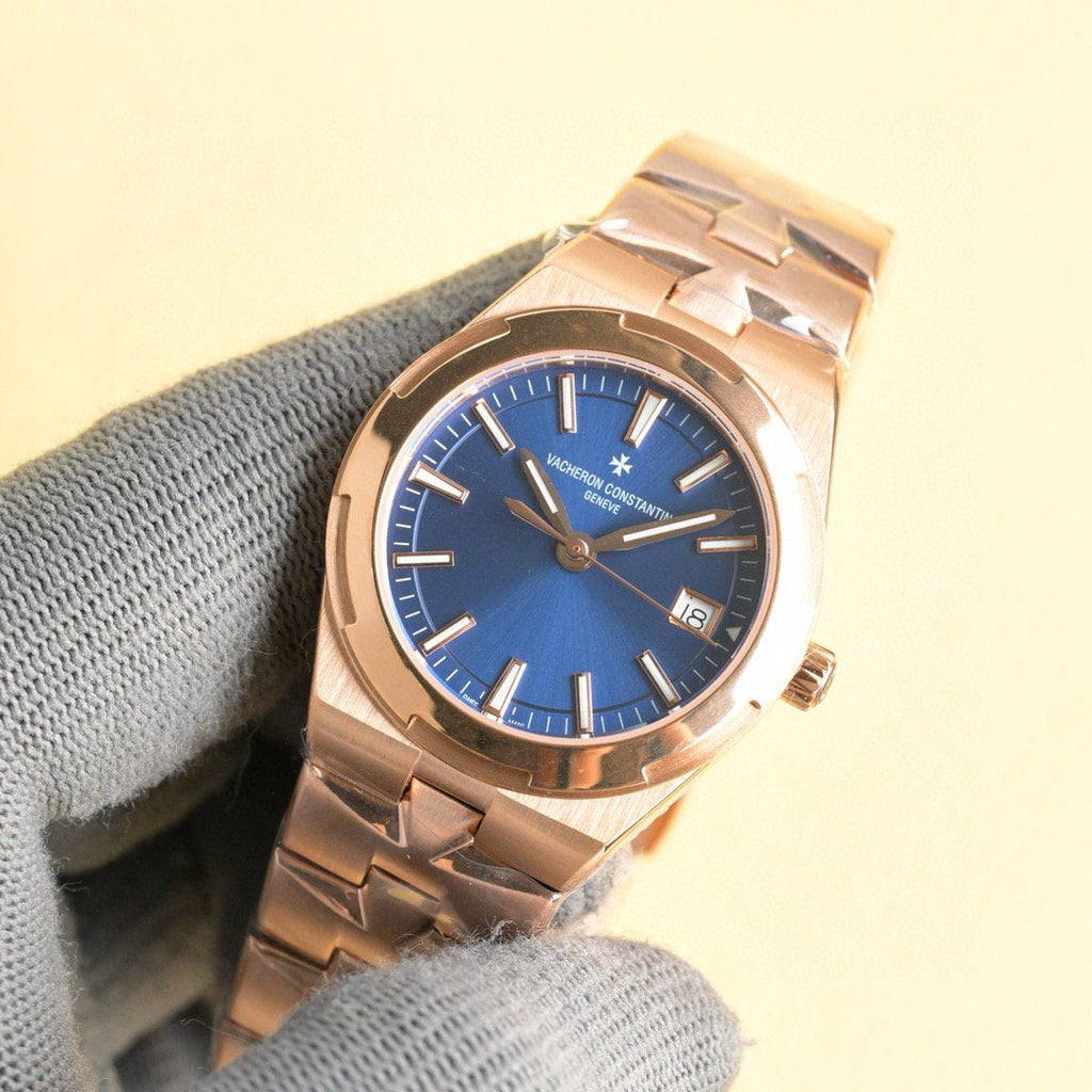 Vacheron Constantin Overseas Rosé Gold Blu Dial