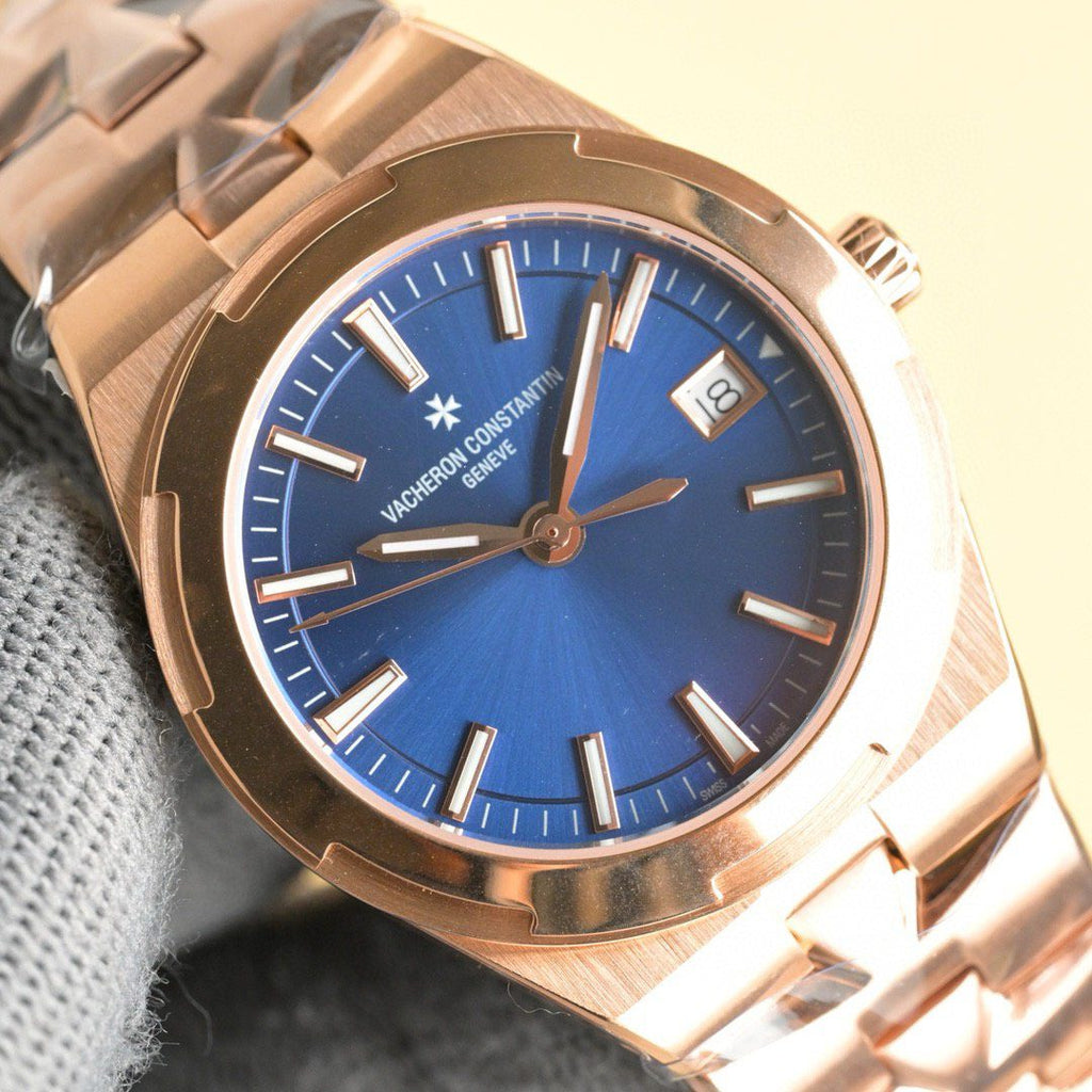 Vacheron Constantin Overseas Rosé Gold Blu Dial