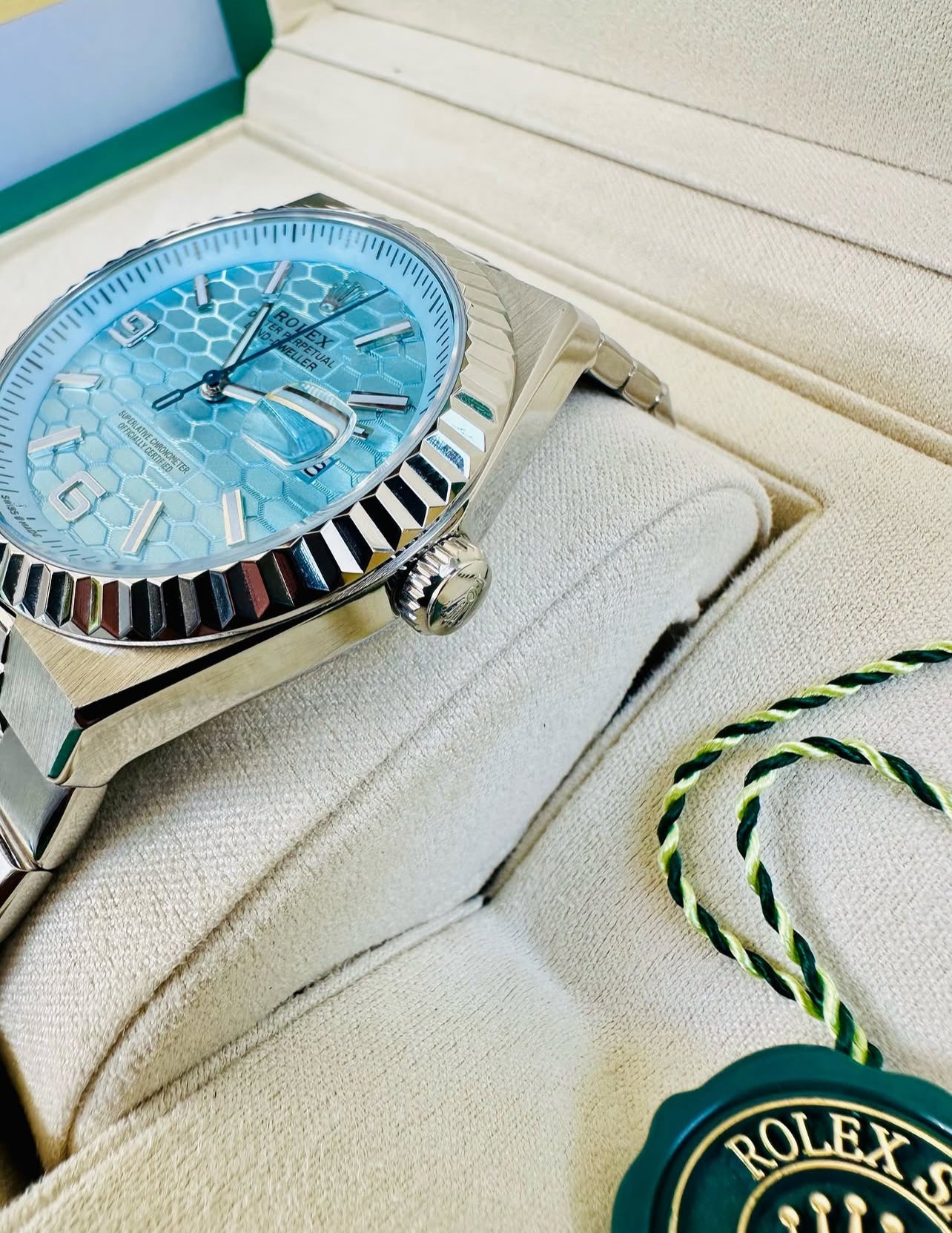 ROLEX LAND DWELLER AZZURRO