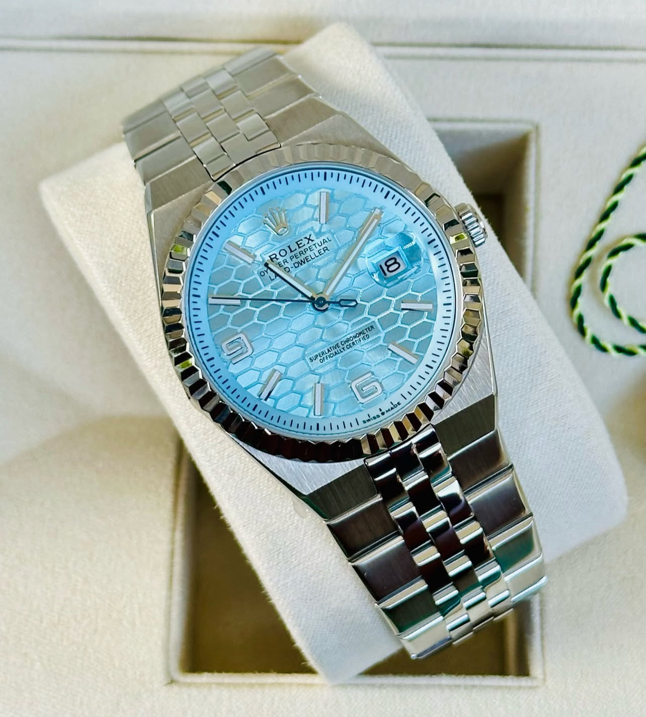 ROLEX LAND DWELLER AZZURRO