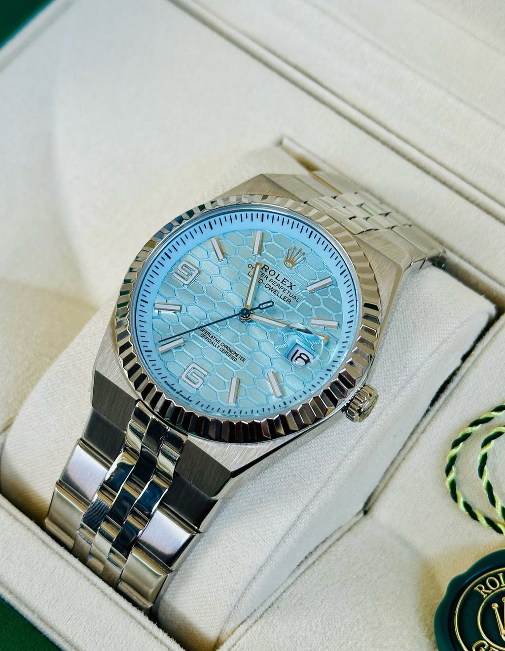 ROLEX LAND DWELLER AZZURRO