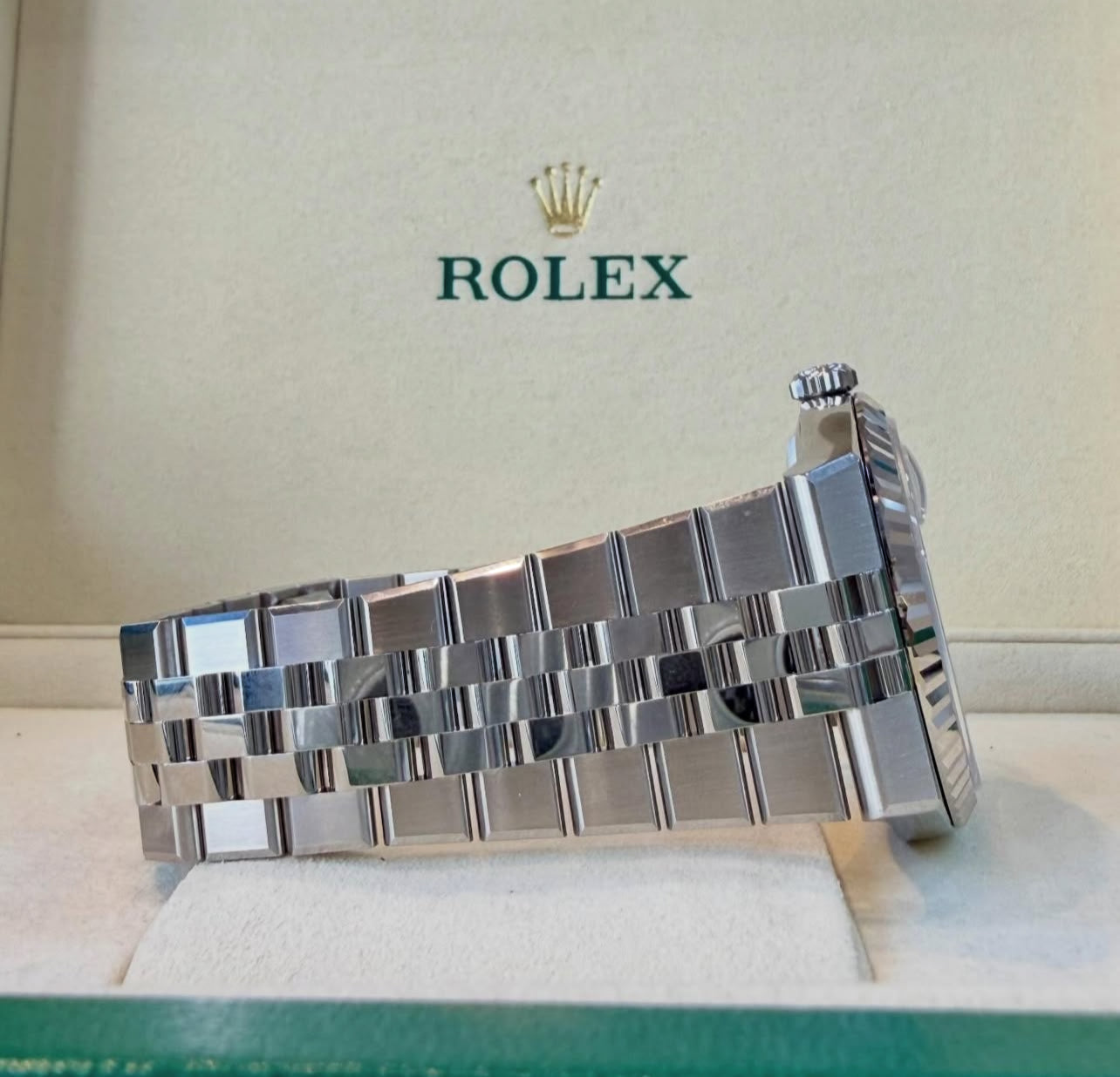 ROLEX LAND DWELLER WHITE DIAL