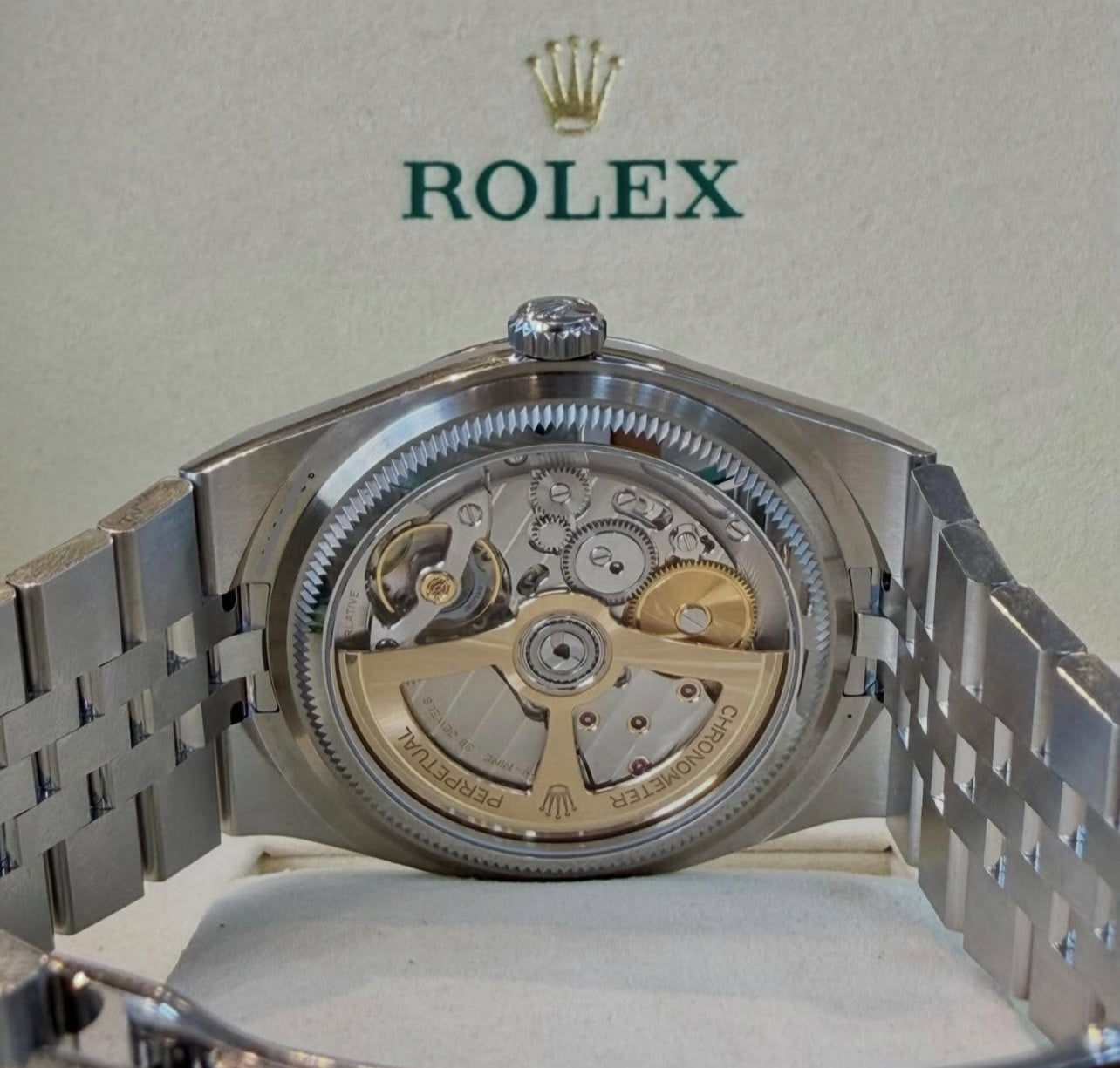 ROLEX LAND DWELLER WHITE DIAL
