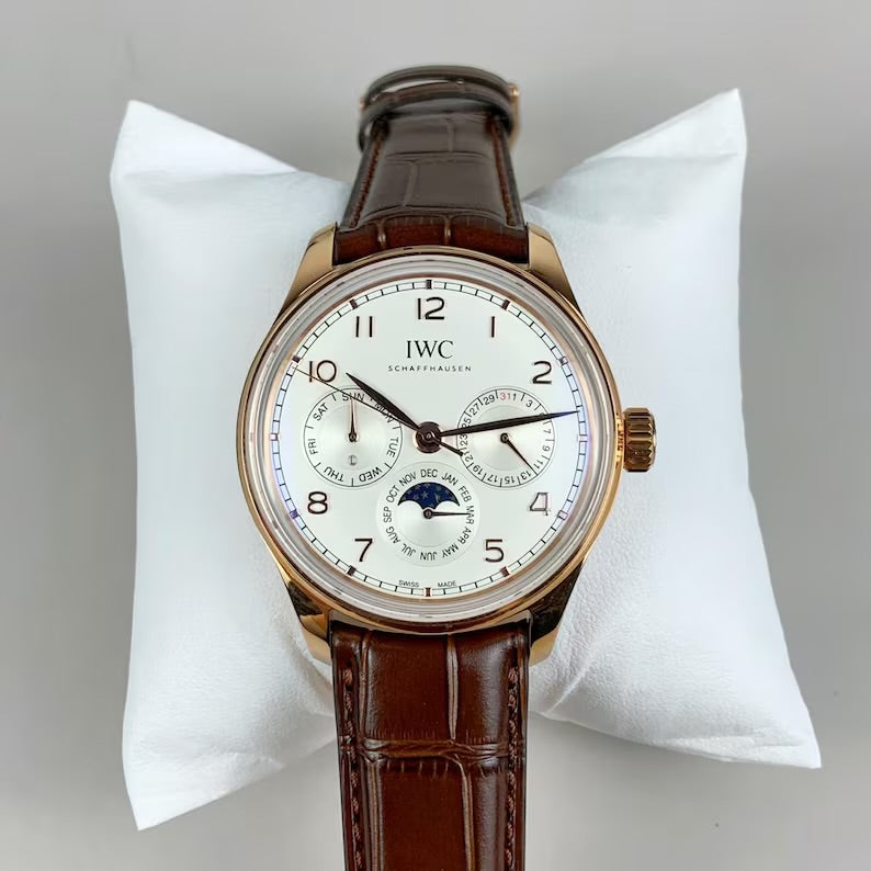 IWC Schaffausen Portugieser Perpetual Calendar Rosè Gold 42mm