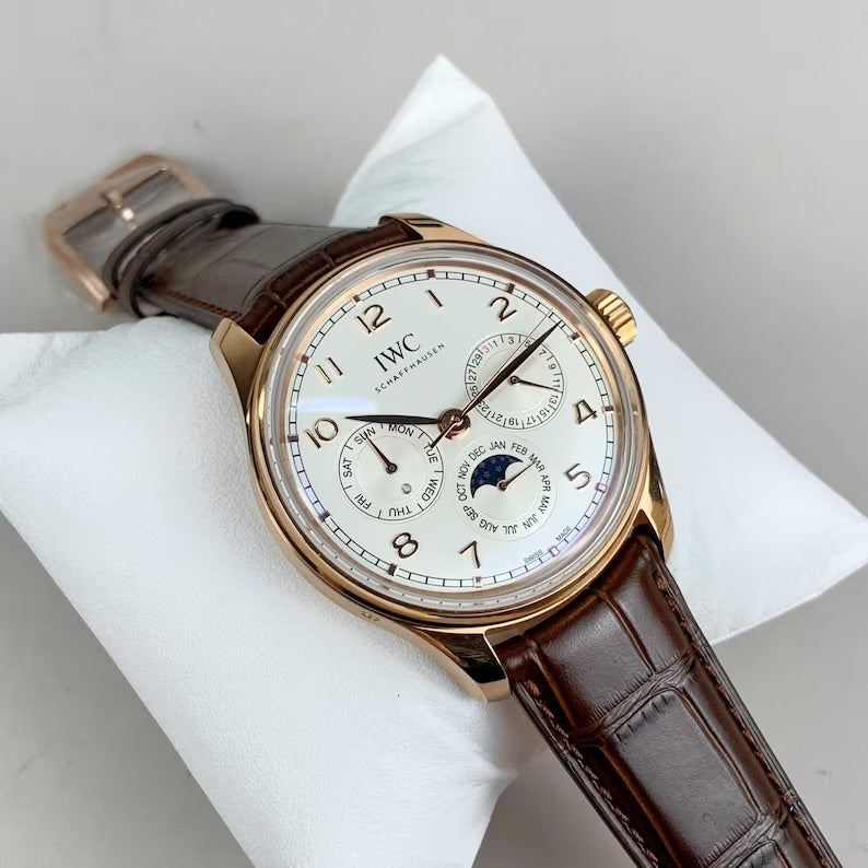 IWC Schaffausen Portugieser Perpetual Calendar Rosè Gold 42mm