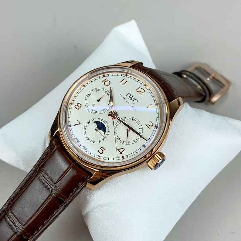 IWC Schaffausen Portugieser Perpetual Calendar Rosè Gold 42mm