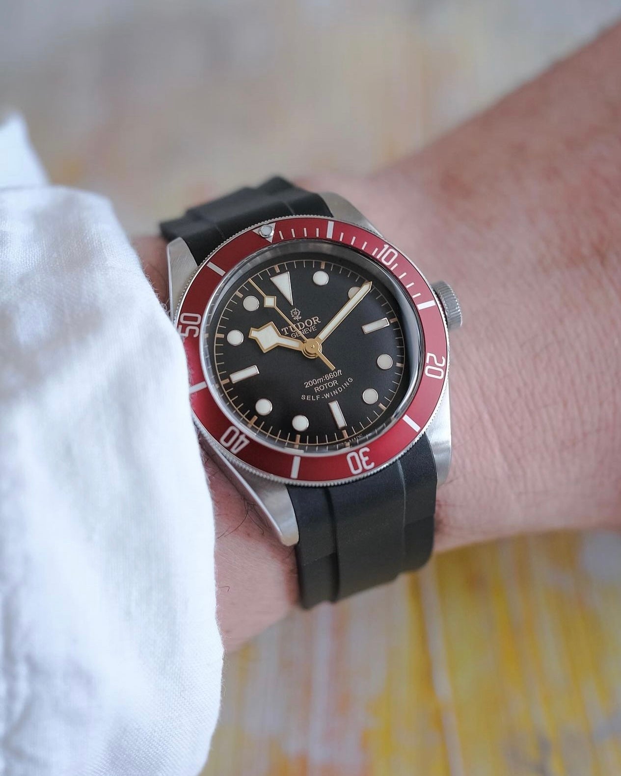 TUDOR BLACK BAY 41MM OYSTERFLEX