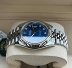ROLEX DATEJUST JUBILEE BLU DIAMOND