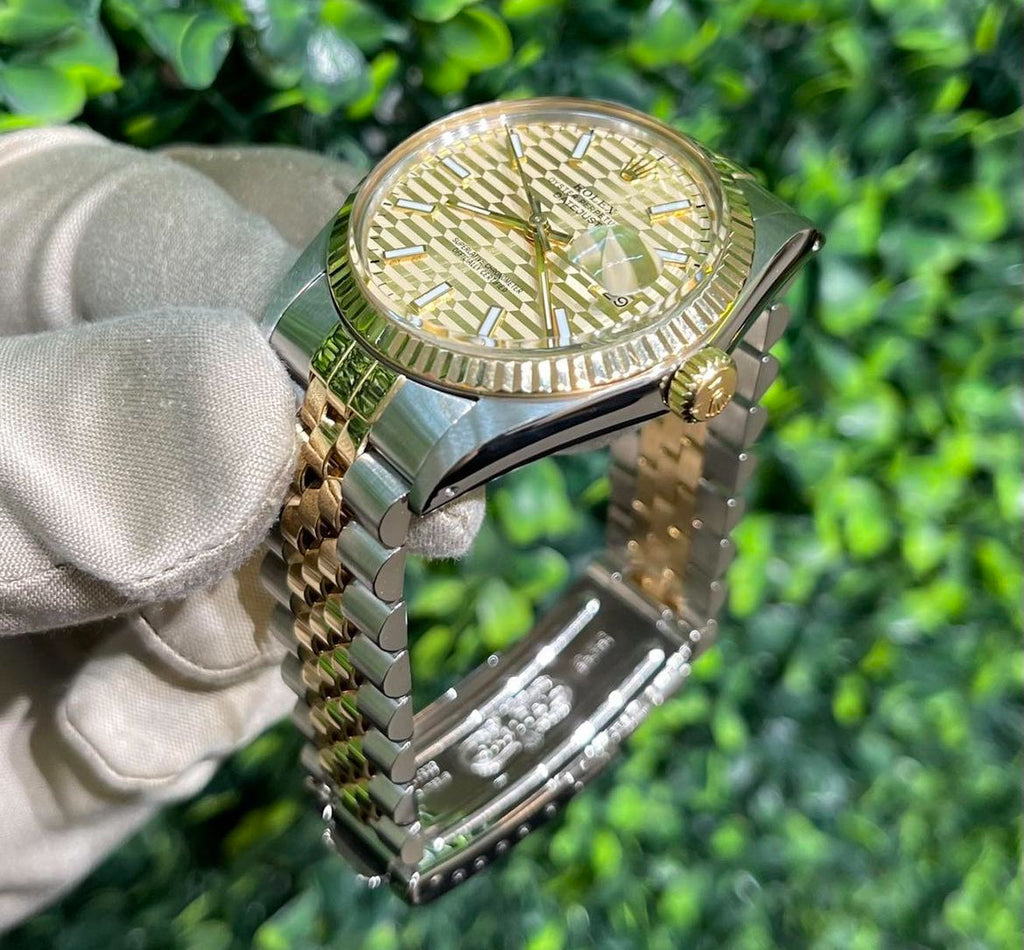 ROLEX DATEJUST JUBILEE ORO FLUTED