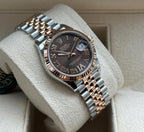 ROLEX DATEJUST JUBILEE CHOCOLATE ROMAN