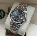 ROLEX DATEJUST JUBILEE GRIGIO RODIO ORO ROSA