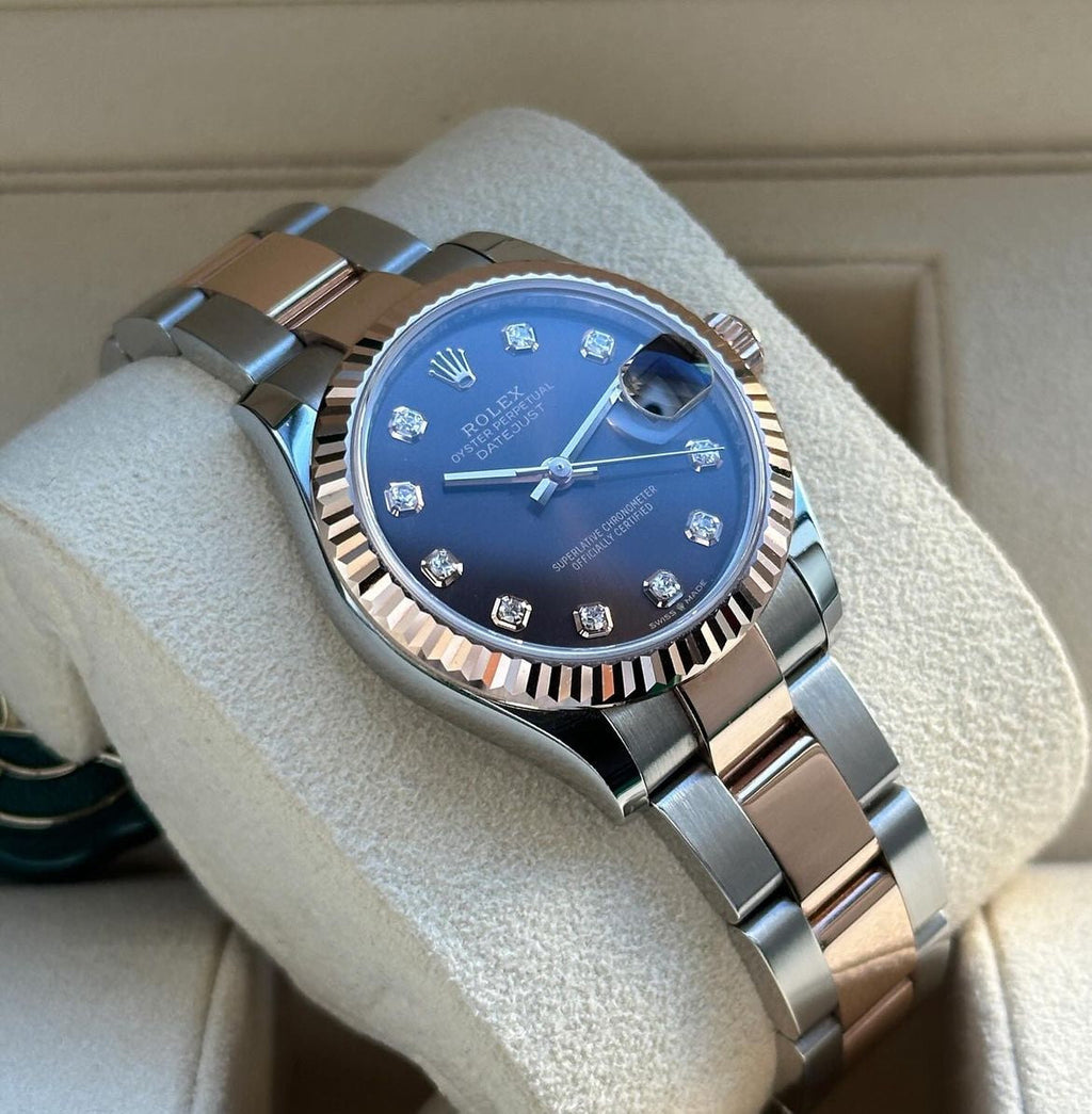 ROLEX DATEJUST OYSTER CHOCOLATE ORO ROSA