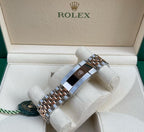 ROLEX DATEJUST JUBILEE ORO ROSA QUADRANTE SILVER DIAMOND
