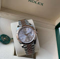ROLEX DATEJUST JUBILEE ORO ROSA QUADRANTE SILVER DIAL