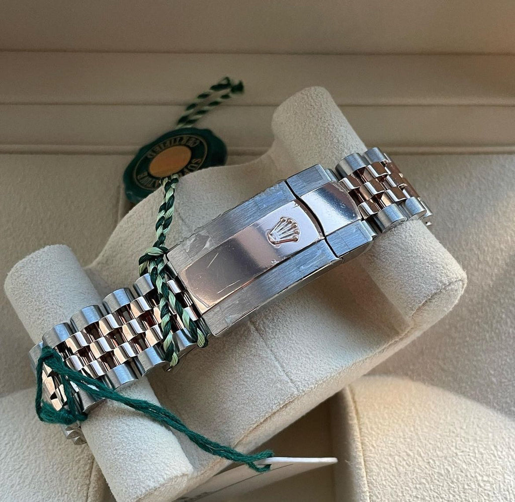 ROLEX DATEJUST JUBILEE ORO ROSA QUADRANTE SILVER DIAL