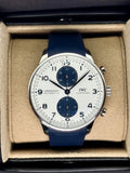 IWC Schaffausen Portugieser Chronograph Blu 41mm