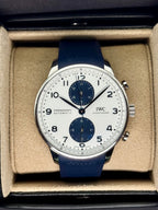 IWC Schaffausen Portugieser Chronograph Blu 41mm