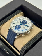 IWC Schaffausen Portugieser Chronograph Blu 41mm