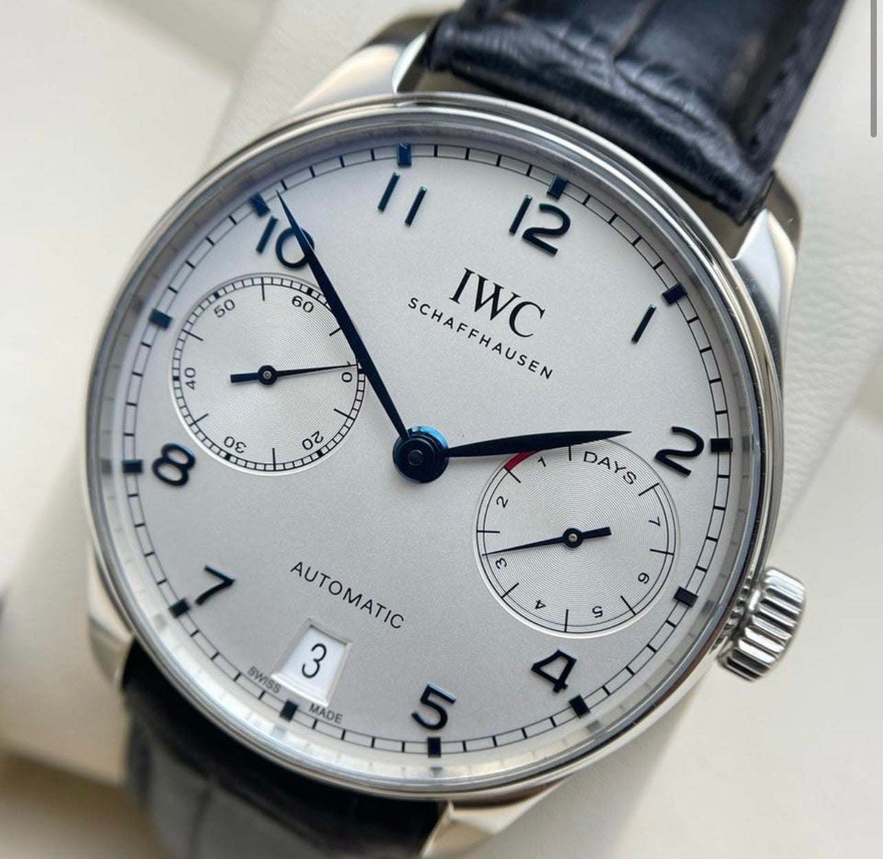 IWC Schaffausen Portugieser Automatic Black Chrono