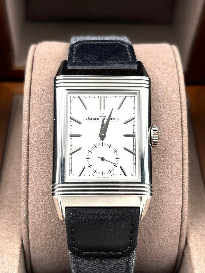 JAEGER-LeCOULTRE REVERSO TRIBUTE MONOFACE CHRON