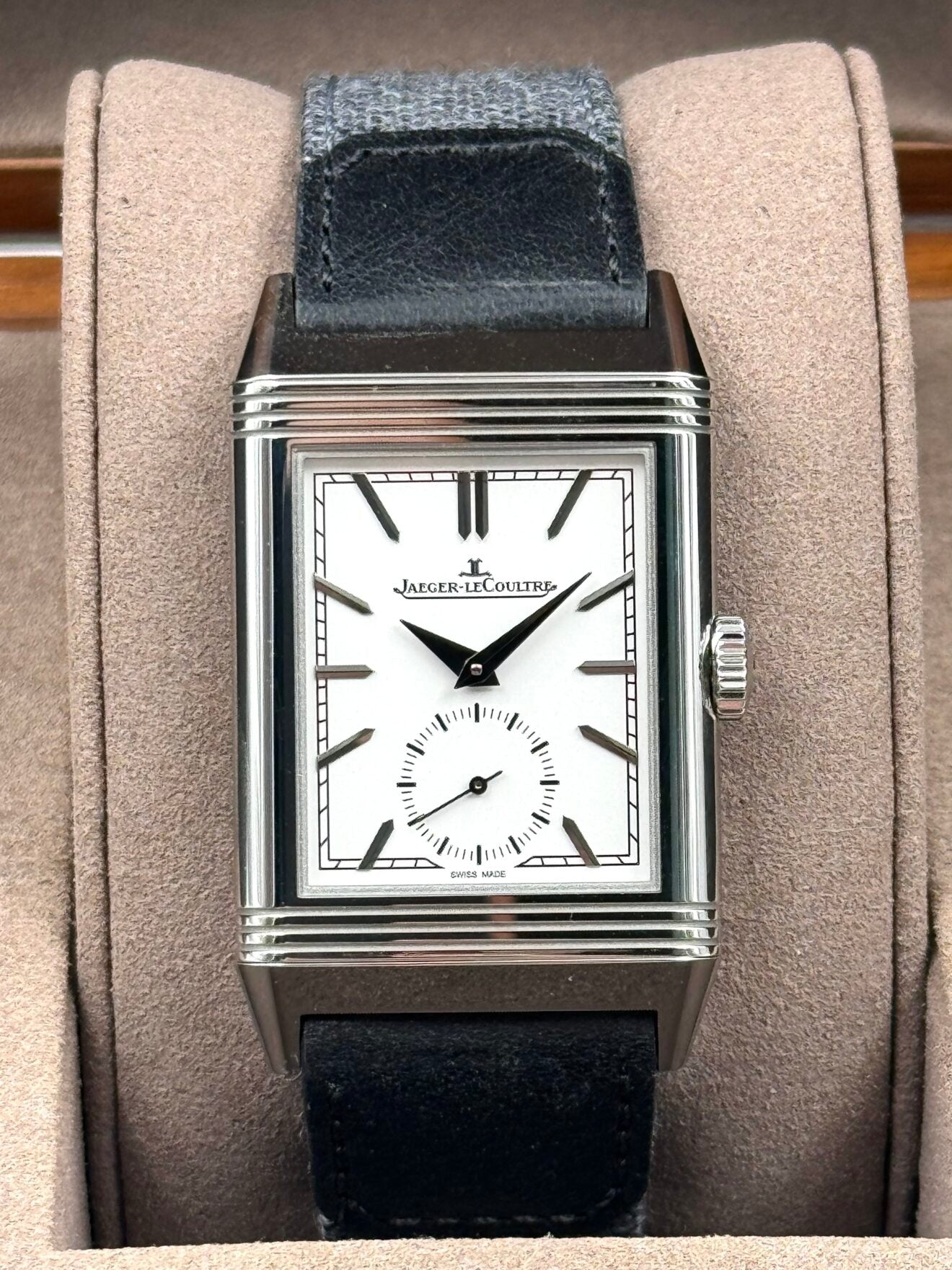 JAEGER-LeCOULTRE REVERSO TRIBUTE MONOFACE CHRON