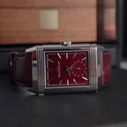JAEGER-LeCOULTRE REVERSO TRIBUTE MONOFACE BORDEAUX
