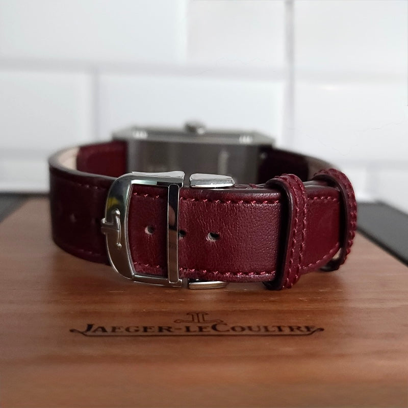 JAEGER-LeCOULTRE REVERSO TRIBUTE MONOFACE BORDEAUX