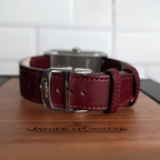 JAEGER-LeCOULTRE REVERSO TRIBUTE MONOFACE BORDEAUX