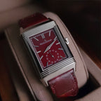 JAEGER-LeCOULTRE REVERSO TRIBUTE MONOFACE BORDEAUX