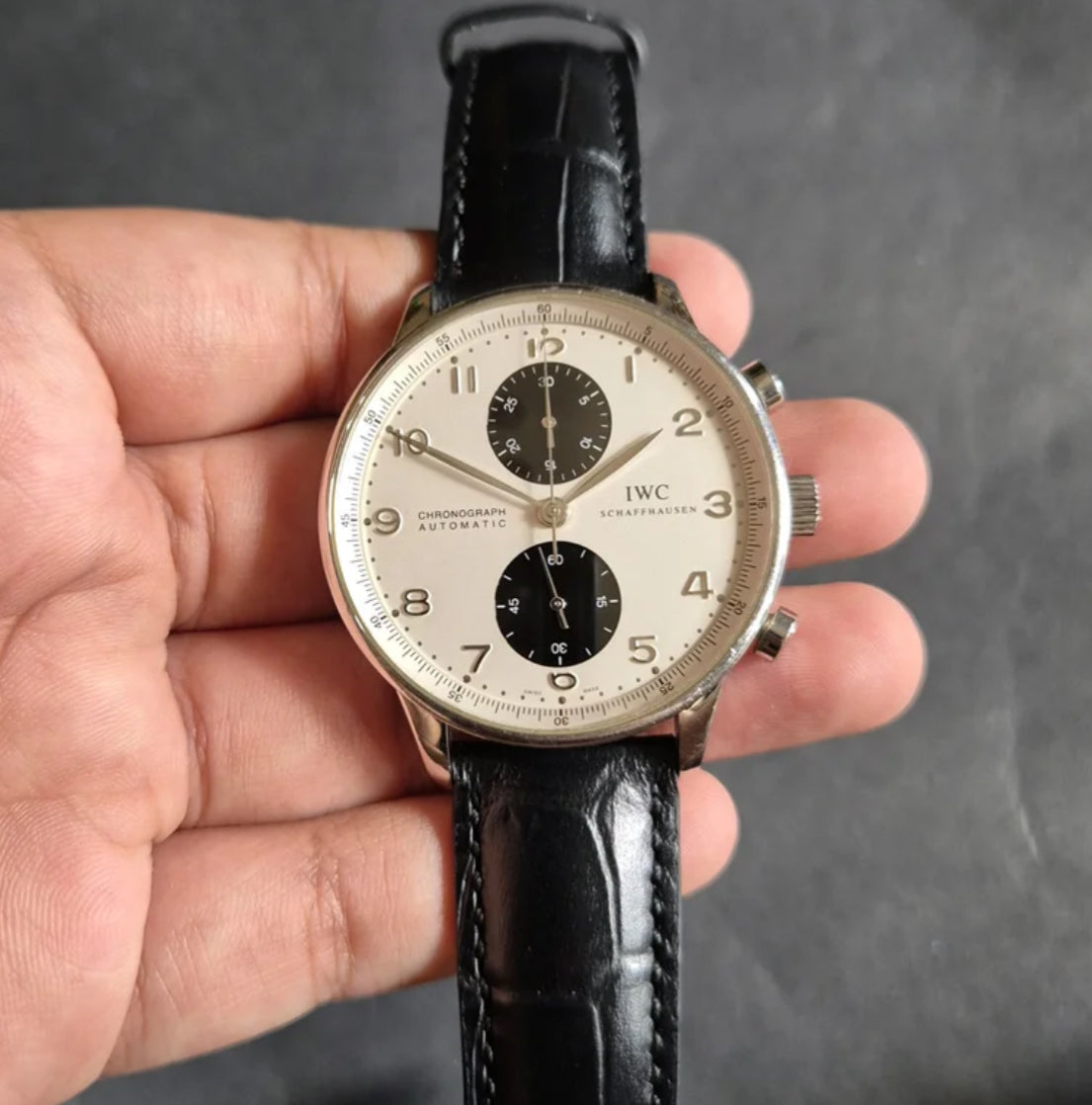 IWC Schaffausen Portugieser Panda Chronograph