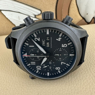 IWC Schaffausen PILOT'S WATCH DOUBLE CHRONOGRAPH