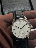 IWC Schaffausen Portugieser Automatic Black Leather