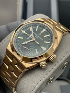 Vacheron CONSTANTIN OVERSEAS DUAL TIME 7900V ROSE GOLD GREEN DIAL