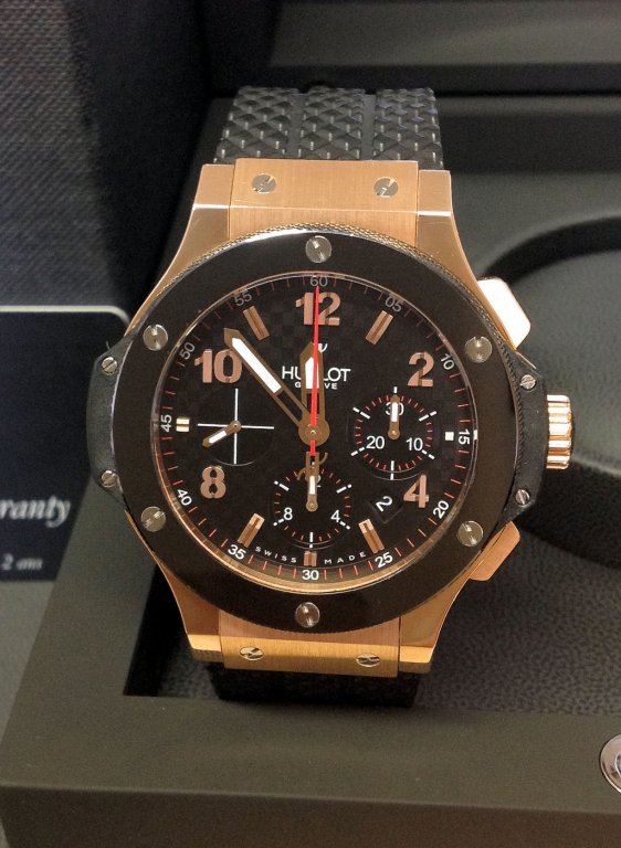 Hublot big bang rose gold