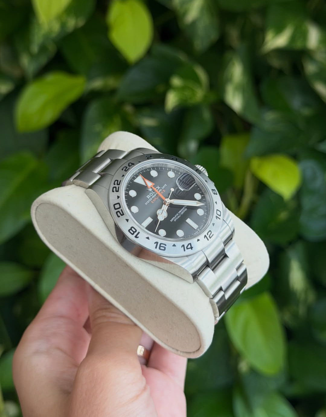 ROLEX EXPLORER II DATE BLACK