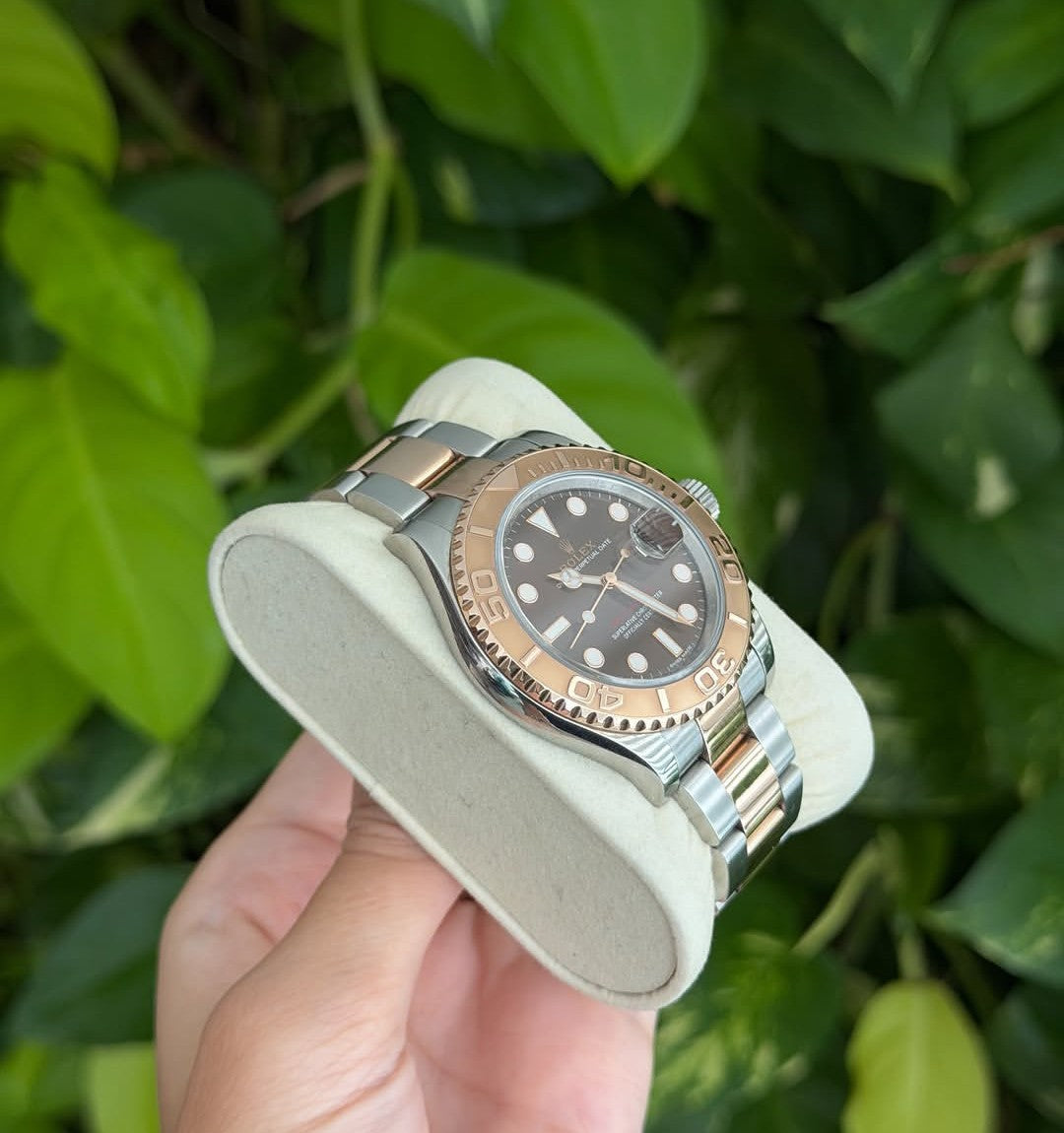 ROLEX YACHT - MASTER ACCIAO & ORO ROSA