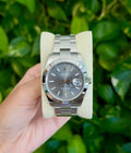 ROLEX DATEJUST OYSTER GRIGIO RODIO