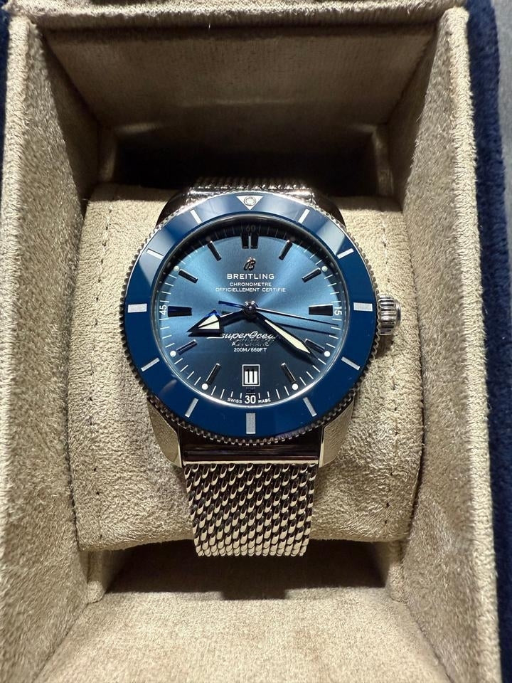 Breitling Superocean Heritage II 46 Blue