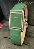 CARTIER TANK MUST ONYX GREEN