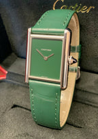 CARTIER TANK MUST ONYX GREEN