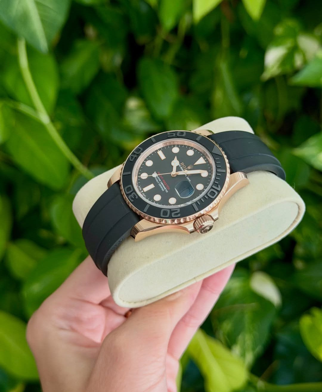 ROLEX YACHT-MASTER OYSTERFLEX ORO ROSA