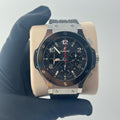 Hublot 2022 big bang Ceramic Black carbon dial 44mm FULL SET