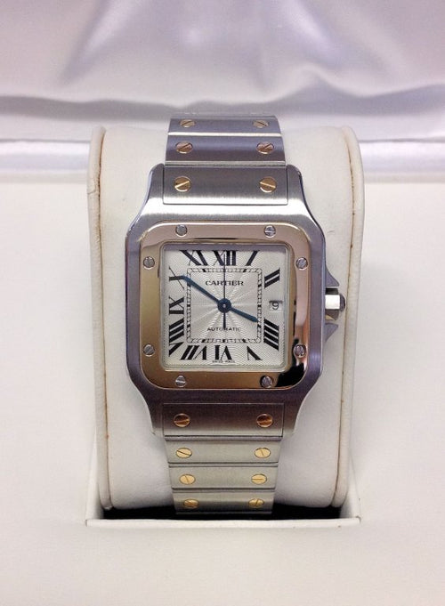 CARTIER SANTOS GALBEE BICOLOR
