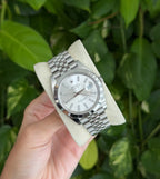 ROLEX DATEJUST JUBILEE SILVER DIAL