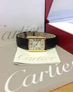 CARTIER TANK MUST SOLO  YELLOW GOLD