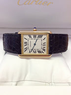 CARTIER TANK MUST SOLO  YELLOW GOLD