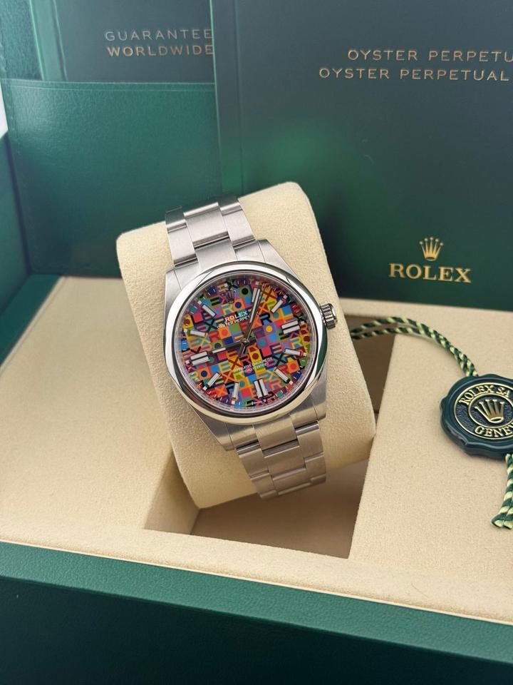 OYSTER PERPETUAL JUBILEE DIAL