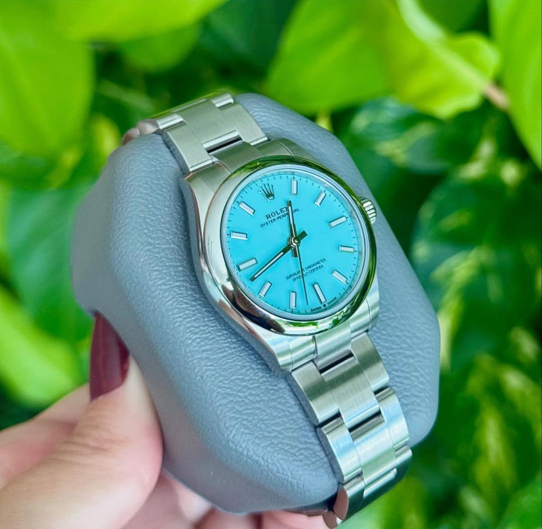 ROLEX OYSTER PERPETUAL AZZURRO